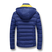Thick Men Hooded Downs Jackets Men Warm Coats Slim Fit Down Men Parkas Men Plus Size BL