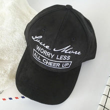 Hat For Women Men Letter Embroidery Suede Snapback Female Male Hats  Hip Hop Baseball Cap &22 BL
