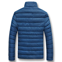 Men Downs Jackets Slim Fit Men's Clothing Outwears Men Coats Solid Color Plus Size BL