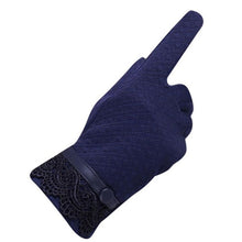 Cotton Wrist Gloves Womens  Warm Gloves Female 5 Colors BL