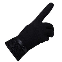 Cotton Wrist Gloves Womens  Warm Gloves Female 5 Colors BL