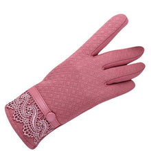Cotton Wrist Gloves Womens  Warm Gloves Female 5 Colors BL