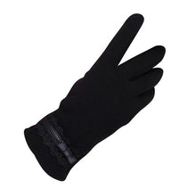 Gloves Solid Lace Cotton Gloves For Women Wrist Length  Mittens Gloves Female Women's Gloves Guantes BL