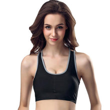 Women Fitness Bra For Ladies Wire Free Padded Straps Cropped Top Seamless Top Fitness Workout Vest For Women #63 BL