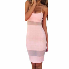 Women Sexy Sleeveless Bandage Bodycon  Style Lace Sling Strapless Evening Party Ladies Dress Robe Femme vestidos  #23 BL