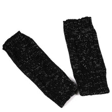 Women  Fingerless Gloves Knitted Half Finger Glove Soft Warm Half Mitten Women Female Gloves Mittens Guantes Mujer  BL